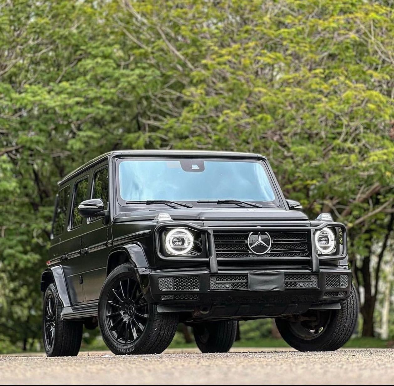 Mercedes-Benz G-Wagon, matte black